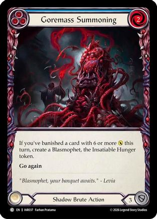 Goremass Summoning (IAR037) - Usurp the Shadow Throne-1