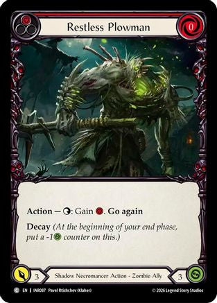 Restless Plowman (IAR087) - Usurp the Shadow Throne-1
