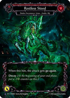 Restless Steed (Marvel) (IAR089) - Usurp the Shadow Throne Cold Foil-1