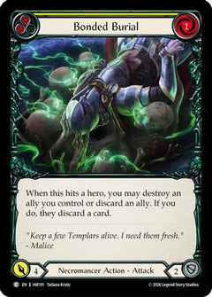 Bonded Burial (Yellow) (IAR101) - Usurp the Shadow Throne-1