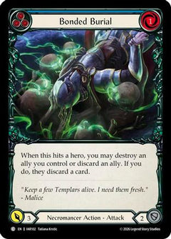 Bonded Burial (Blue) (IAR102) - Usurp the Shadow Throne-1