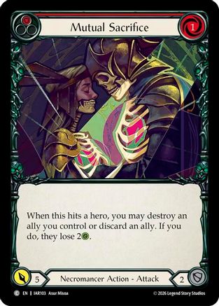 Mutual Sacrifice (Red) (IAR103) - Usurp the Shadow Throne-1