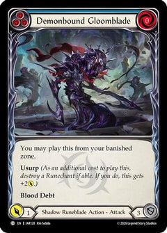 Demonbound Gloomblade (Blue) (IAR128) - Usurp the Shadow Throne-1
