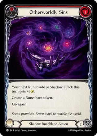 Otherworldly Sins (Red) (IAR141) - Usurp the Shadow Throne-1