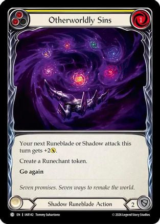 Otherworldly Sins (Yellow) (IAR142) - Usurp the Shadow Throne-1