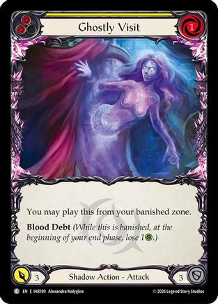 Ghostly Visit (Yellow) (IAR189) - Usurp the Shadow Throne-1