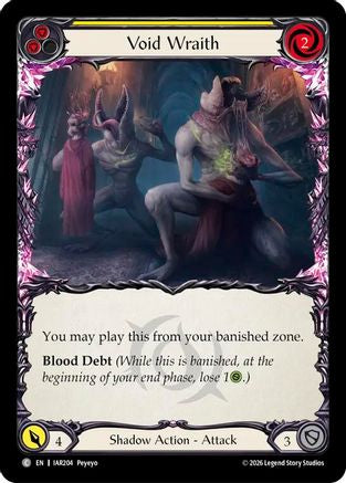 Void Wraith (Yellow) (IAR204) - Usurp the Shadow Throne-1