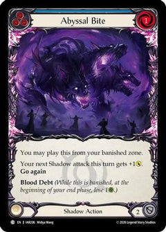 Abyssal Bite (IAR206) - Usurp the Shadow Throne Rainbow Foil-1