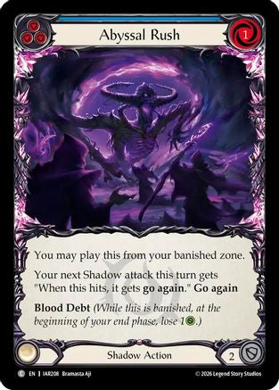 Abyssal Rush (IAR208) - Usurp the Shadow Throne Rainbow Foil-1