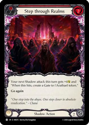 Step through Realms (Red) (IAR215) - Usurp the Shadow Throne