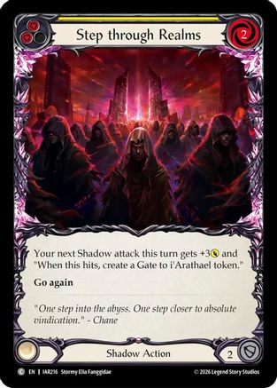Step through Realms (Yellow) (IAR216) - Usurp the Shadow Throne-1