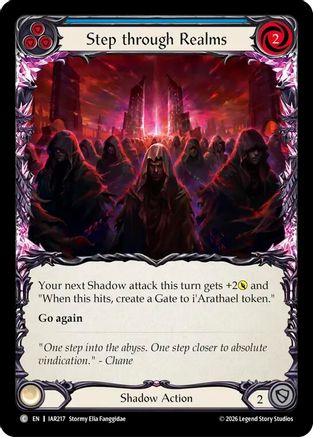 Step through Realms (Blue) (IAR217) - Usurp the Shadow Throne-1