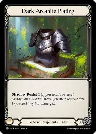Dark Arcanite Plating (IAR225) - Usurp the Shadow Throne
