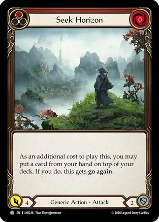 Seek Horizon (Red) (IAR236) - Usurp the Shadow Throne