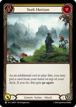 Seek Horizon (Yellow) (IAR237) - Usurp the Shadow Throne-1