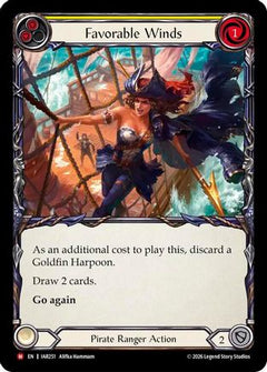 Favorable Winds (IAR251) - Usurp the Shadow Throne Rainbow Foil-1