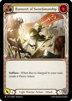 Banneret of Swordsmanship (IAR253) - Usurp the Shadow Throne Rainbow Foil-1