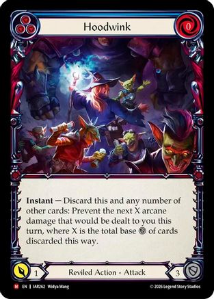Hoodwink (IAR262) - Usurp the Shadow Throne Rainbow Foil