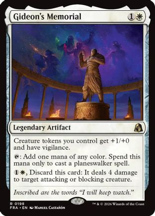 Gideon's Memorial (FRA-198) - Reality Fracture Foil-1