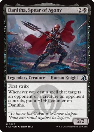 Danitha, Spear of Agony (FRA-227) - Reality Fracture-1