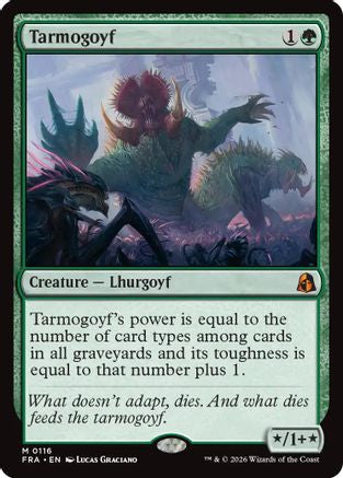 Tarmogoyf (FRA-116) - Reality Fracture Foil-1