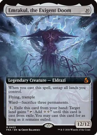 Emrakul, the Exigent Doom (Extended Art) (FRA-423) - Reality Fracture-1