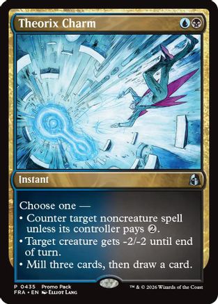 Theorix Charm (PPFRA-435) - Promo Pack: Reality Fracture Foil-1