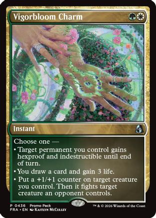 Vigorbloom Charm (PPFRA-436) - Promo Pack: Reality Fracture-1