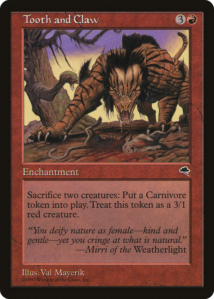 Tooth and Claw [Tempest]-1