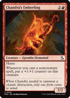 Chandra's Emberling (FRA-076) - Reality Fracture Foil-1