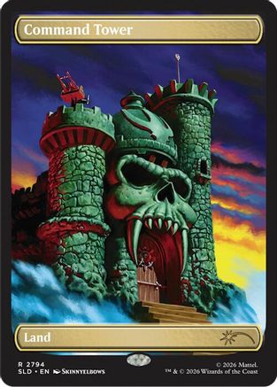 Command Tower (2794) (SLD-2794) - Secret Lair Drop Series Foil-1