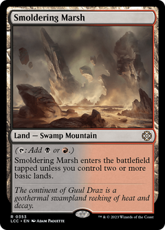 Smoldering Marsh [The Lost Caverns of Ixalan Commander]-1