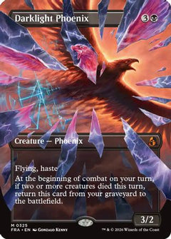 Darklight Phoenix (Borderless) (0325) (FRA-325) - Reality Fracture-1