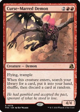 Curse-Marred Demon (FRA-079) - Reality Fracture Foil-1