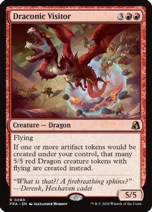 Draconic Visitor (FRA-080) - Reality Fracture Foil-1