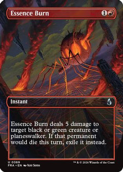 Essence Burn (Borderless) (FRA-369) - Reality Fracture Foil-1