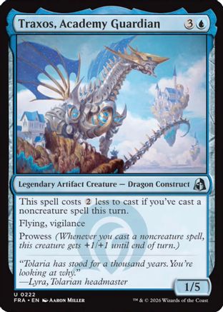 Traxos, Academy Guardian (FRA-222) - Reality Fracture Foil-1