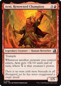 Arni, Renowned Champion (FRA-243) - Reality Fracture Foil-1