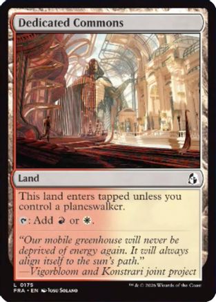 Dedicated Commons (FRA-175) - Reality Fracture Foil-1