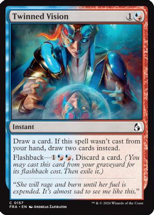 Twinned Vision (FRA-157) - Reality Fracture Foil-1