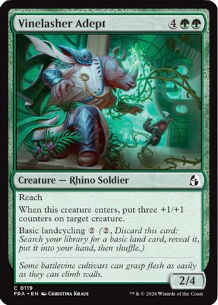 Vinelasher Adept (FRA-119) - Reality Fracture Foil-1