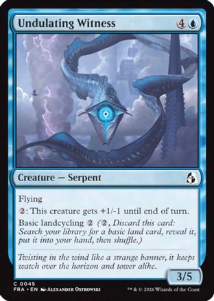 Undulating Witness (FRA-045) - Reality Fracture Foil-1