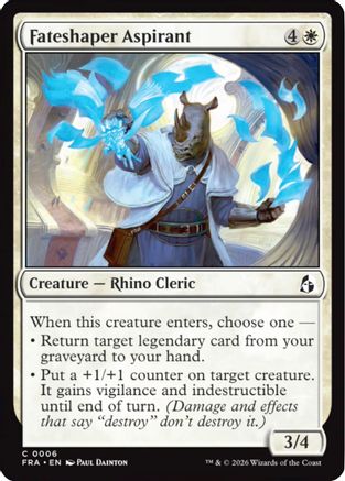 Fateshaper Aspirant (FRA-006) - Reality Fracture-1