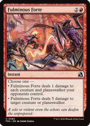 Fulminous Forte (FRA-084) - Reality Fracture Foil-1