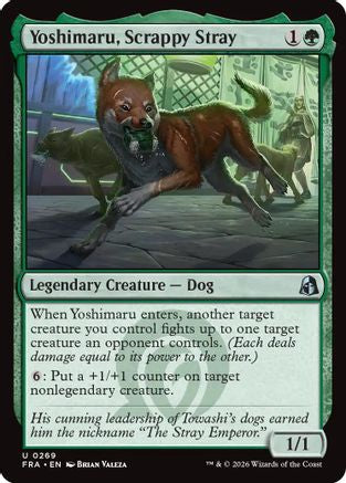 Yoshimaru, Scrappy Stray (FRA-269) - Reality Fracture Foil-1
