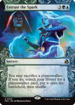 Entrust the Spark (Showcase) (FRA-350) - Reality Fracture Foil-1