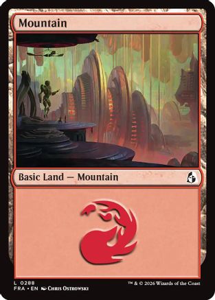 Mountain (0288) (FRA-288) - Reality Fracture Foil-1