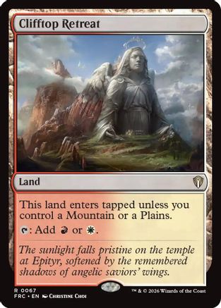 Clifftop Retreat (-067) - Commander: Reality Fracture-1