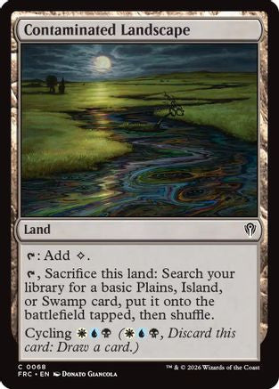 Contaminated Landscape (-068) - Commander: Reality Fracture-1