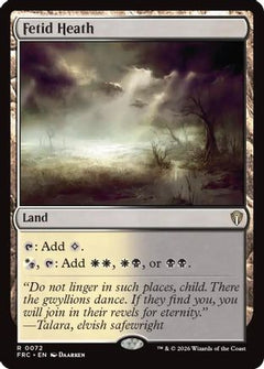 Fetid Heath (-072) - Commander: Reality Fracture-1